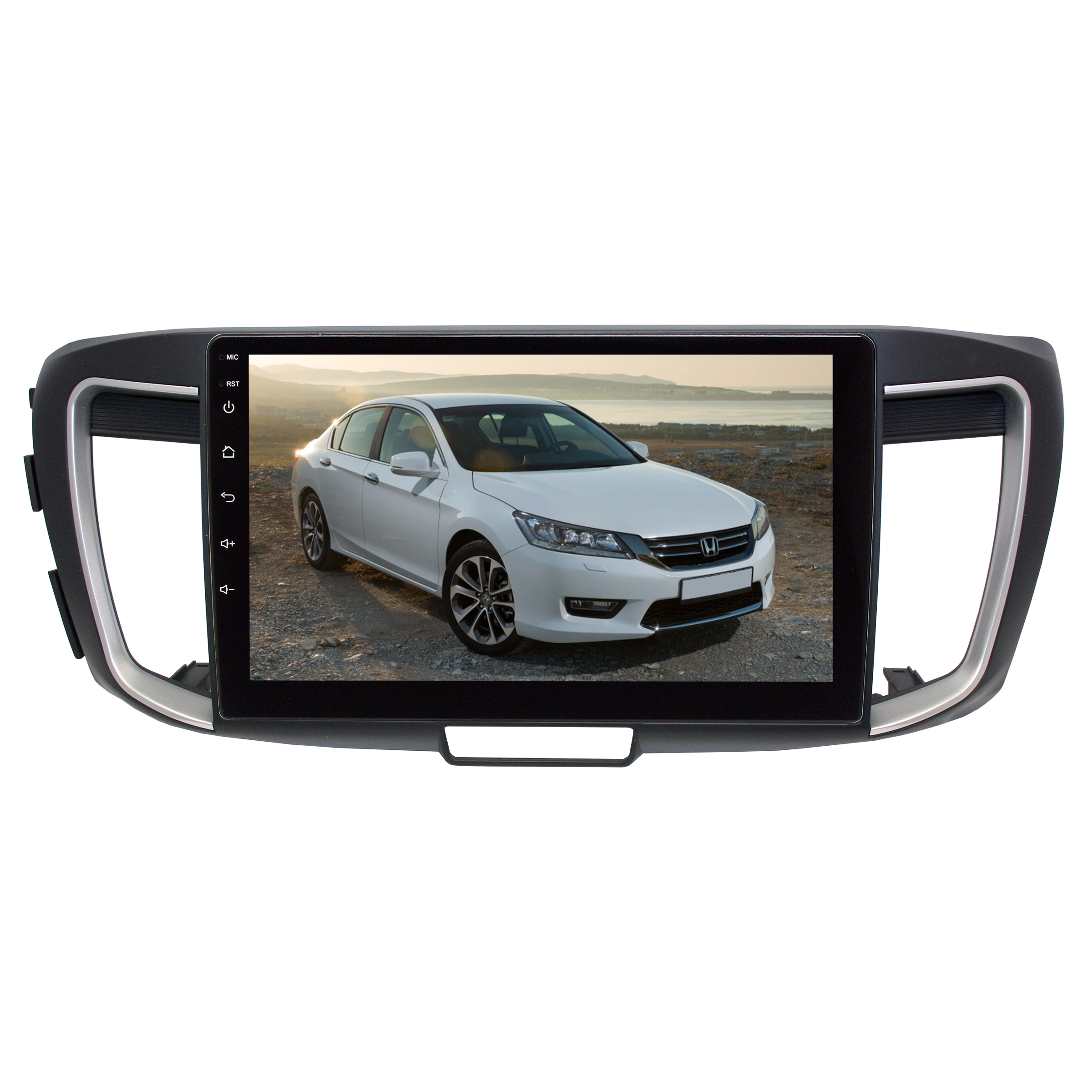 Штатная магнитола 10 дюймов для Honda Accord 9 LeTrun 3148-4503 IN с 1DIN  корпусом Android