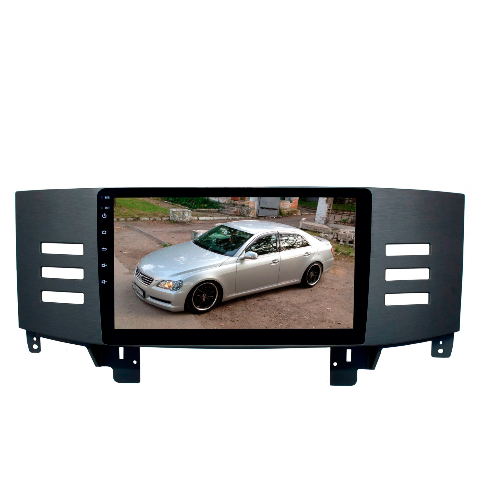 Штатная магнитола 9 дюймов для Toyota Mark X 2004-2009 LeTrun 2756-5433 JAC  Android 8